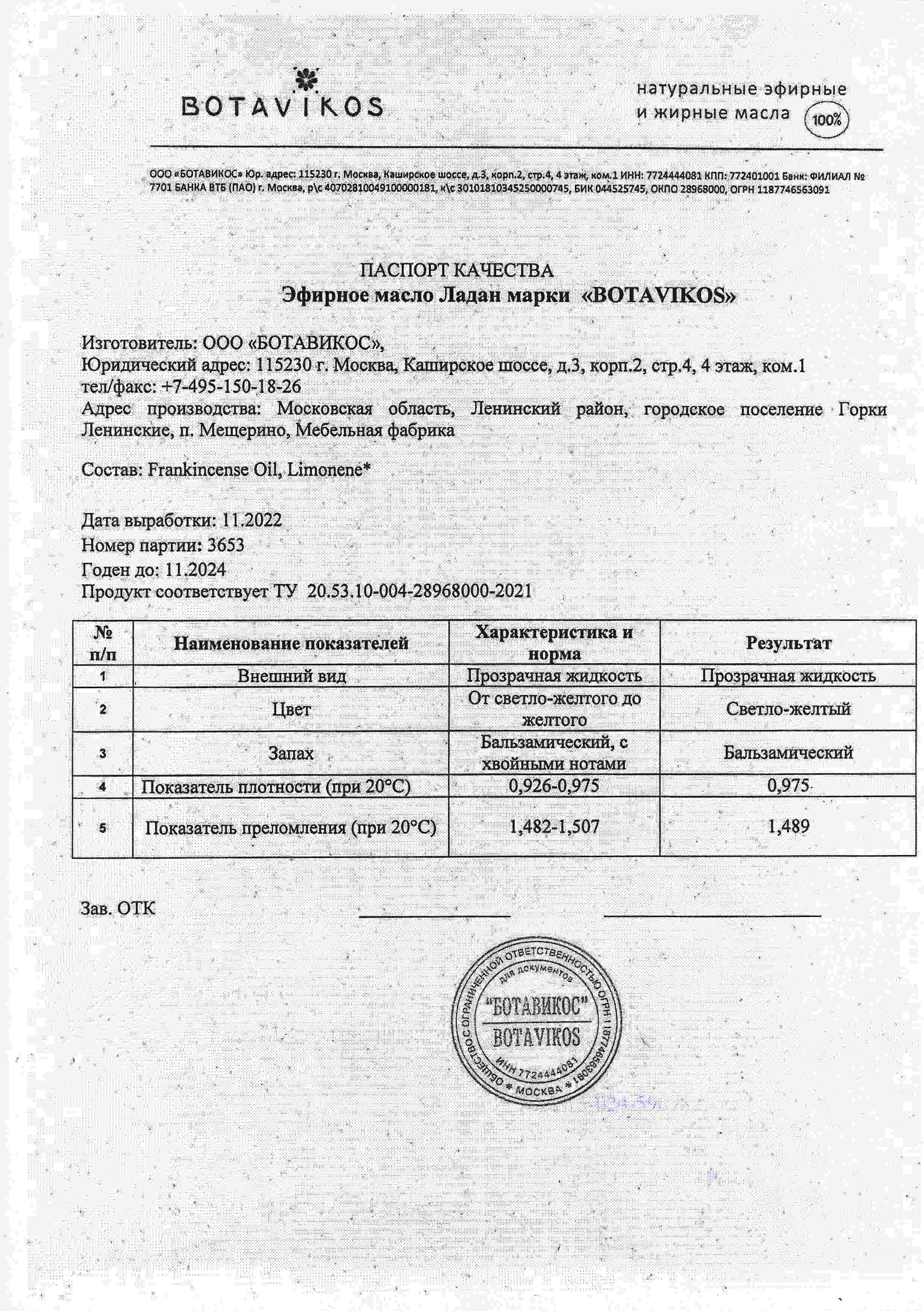 Паспорт №112022